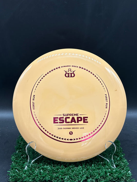 Dynamic Discs Supreme First Run Escape