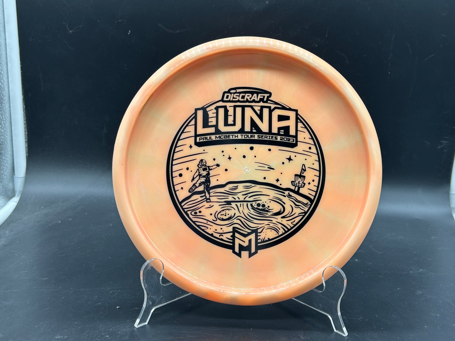 Discraft Paul McBeth Tour Series 2023 Luna Bottom Stamped