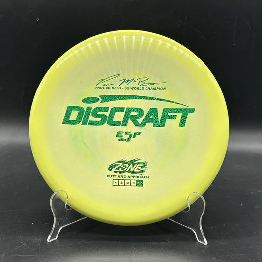 Discraft Paul McBeth 6x ESP Zone Sig Series