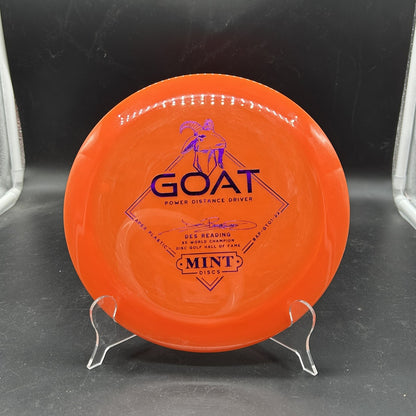 Mint Discs Apex Plastic Des Reading Goat