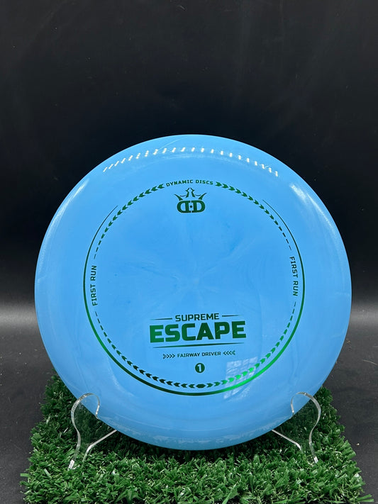 Dynamic Discs Supreme First Run Escape